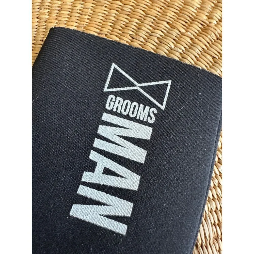 Groomsman koozie